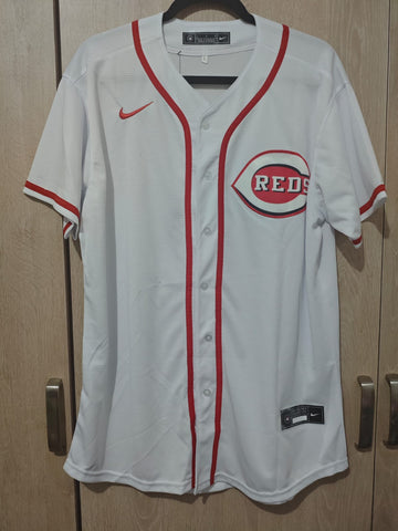 Jersey Rojos de Cincinnati Reds Blanca