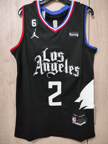 Jersey Los Angeles Clippers Negra Leonard #2