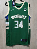Jersey Milwaukee Bucks Verde Antetokoumpo #34