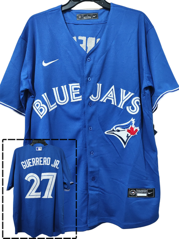 Jersey Azulejos de Toronto Azul Blue Jays Guerrero Jr #27