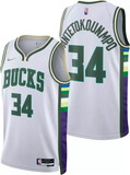 Jersey Milwaukee Bucks Blanco Antetokoumpo #34