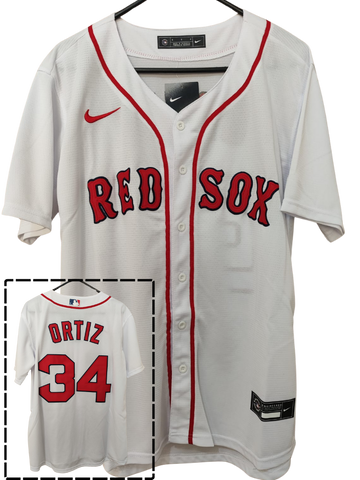 Jersey Medias Rojas de Boston Red Sox Blanca Ortiz #34