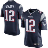 Jersey Patriots de New England Azul Brady #12