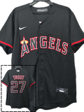 Jersey Angels de Los Angeles Negra Trout #27