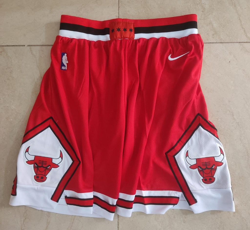 X Short Toros de Chicago Bulls Rojo