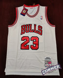 X Jersey Toros de Chicago Bulls Retro Crema Jordan