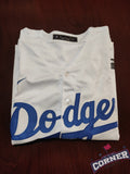 Jersey Dodgers de Los Angeles Blanco para Dama