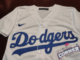 Jersey Dodgers de Los Angeles Blanco para Dama
