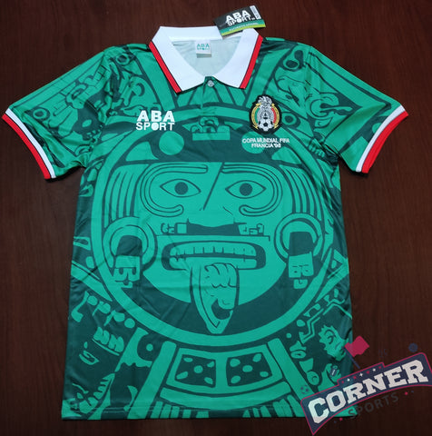 X Jersey México Local Retro Mundial Francia 98