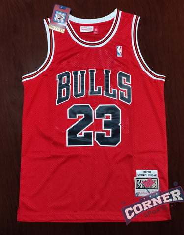 X Jersey Toros de Chicago Bulls Retro Roja Jordan