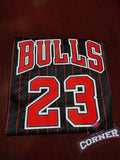 X Jersey Toros de Chicago Bulls Negro Rayado Jordan