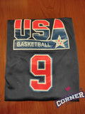 X X Jersey Dream Team USA Azul Jordan #9