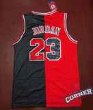 X Jersey Toros de Chicago Bulls Retro Bicolor Rojo y Negro Jordan