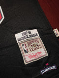 Jersey Toros de Chicago Bulls Retro Negra Jordan