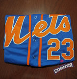 X Jersey Mets de New York Azul Baéz #23