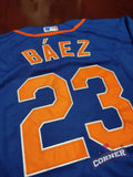 X Jersey Mets de New York Azul Baéz #23
