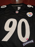 X Jersey Steelers de Pittsburgh Negra Watt #90