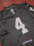 X Jersey Raiders de Las Vegas Negra Carr #4