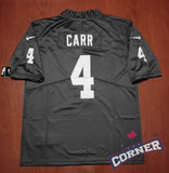 X Jersey Raiders de Las Vegas Negra Carr #4