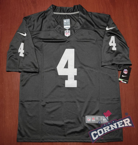 X Jersey Raiders de Las Vegas Negra Carr #4