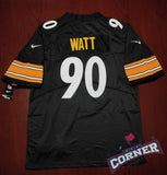 X Jersey Steelers de Pittsburgh Negra Watt #90