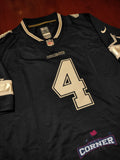 X X Jersey Cowboys de Dallas Vaqueros Azul Prescott #4