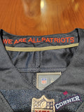 X Jersey Patriotas de New England Azul Jones #10