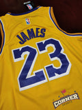 X X Jersey Lakers de Los Angeles Amarillo James #23
