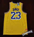 X X Jersey Lakers de Los Angeles Amarillo James #23