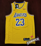 X X Jersey Lakers de Los Angeles Amarillo James #23