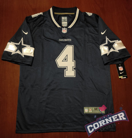 X X Jersey Cowboys de Dallas Vaqueros Azul Prescott #4