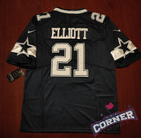 Jersey Cowboys de Dallas Vaqueros Azul Elliot #21