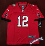 Jersey Bucaneros de Tampa Bay Rojo Brady #12