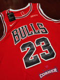 X Jersey Toros de Chicago Bulls Roja Jordan