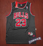 X Jersey Toros de Chicago Bulls Negra Jordan