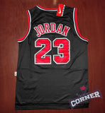 X Jersey Toros de Chicago Bulls Negra Jordan