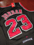 X Jersey Toros de Chicago Bulls Negra Jordan