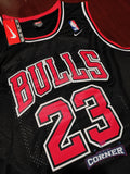X Jersey Toros de Chicago Bulls Negra Jordan