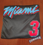 Jersey Miami Heat Negra Wade #3