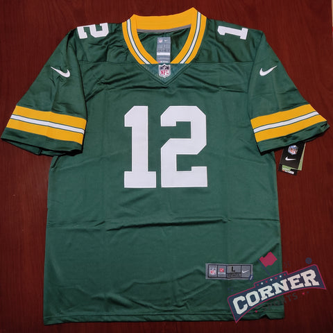X Jersey Packers de Green Bay Verde Rodgers #12