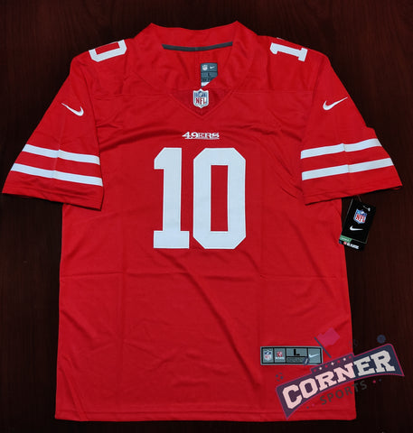 Jersey 49ers de San Francisco Roja Garoppolo #10