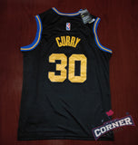 X X Jersey Golden State Warriors Negra Curry #30