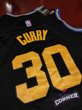 X X Jersey Golden State Warriors Negra Curry #30