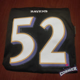 X Jersey Ravens de Baltimore Cuervos Negra R. Lewis #52