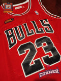 Jersey Toros de Chicago Bulls Retro Roja Jordan Con Parche Finals