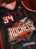 X Jersey Rockets de Houston Azul Retro Olajuwon #34