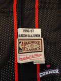X Jersey Rockets de Houston Azul Retro Olajuwon #34