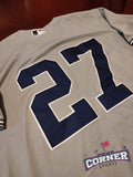 X Jersey Yankees de New York Gris Stanton #27