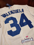 X Jersey Los Angeles Dodgers Blanca Valenzuela #34