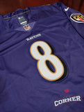 Jersey Ravens de Baltimore Cuervos Morada Jackson #8